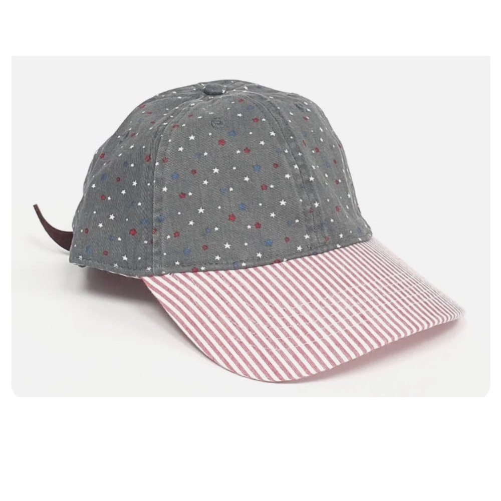 Infinity Her Headwear America Flag Baseball Cap Adjustable Strap